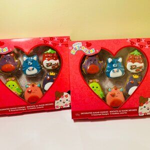 Squismallows Decorated Sugar Cookies New Sealed 12 Best Before Aug 25 2026